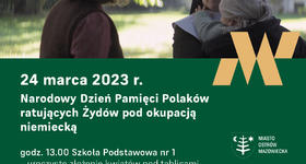 Narodowy Dzień Pamięci Polaków ratujących Żydów pod okupacją niemiecką