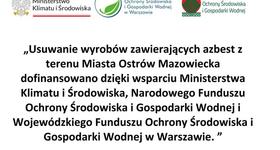 Dofinansowanie usuwania wyrobów zawierających azbest