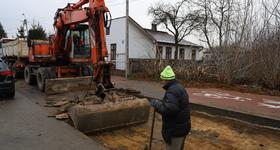 Remont ulicy Królowej Bony