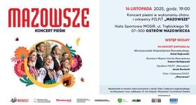 WAŻNA AKTUALIZACJA DOTYCZĄCA KONCERTU „MAZOWSZA”!