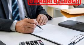 UWAGA MIESZKAŃCY! OSTRZEŻENIE PRZED OSZUSTAMI