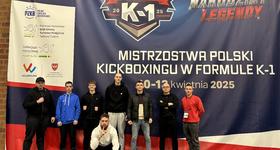 Dwa medale Mistrzostw Polski w kickboxingu wracają do Ostrowi