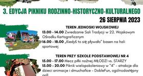 3. edycja Pikniku rodzinno-historyczno-kulturalnego