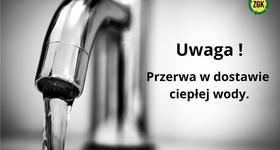 Przerwa w dostawie ciepłej wody