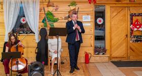 Wigilijne spotkanie Oddziału Polskiego Czerwonego Krzyża w Ostrowi Mazowieckiej