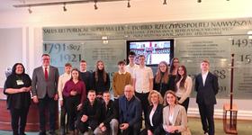 Wizyta Młodzieżowej Rady Miasta Ostrów Mazowiecka w Sejmie RP