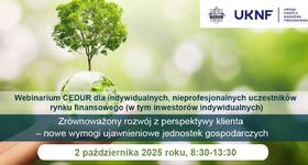 Bezpłatne webinarium CEDUR