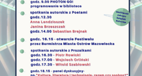 Ostrowiada literacka - 1. Ostrowski Festiwal Literacki