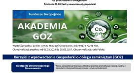 Zapraszamy do udziału w projekcie Akademia GOZ!