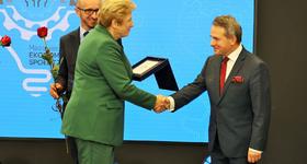 Burmistrz Jerzy Bauer odebrał nagrodę w konkursie Mazowiecka Marka Ekonomii Społecznej