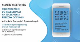 Zarejestruj się na szczepienie przeciw COVID-19