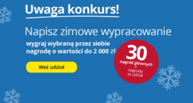 Konkurs  - Zimowy Mistrz Wypracowań