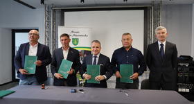Podpisanie umów z wykonawcami budowy nowych dróg w mieście Ostrów Mazowiecka