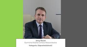Burmistrz Jerzy Bauer wśród 5 wyróżnionych podmiotów na Mazowszu