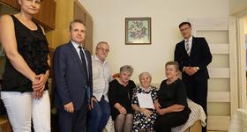 Jubileusz 100. urodzin mieszkanki Ostrowi Mazowieckiej
