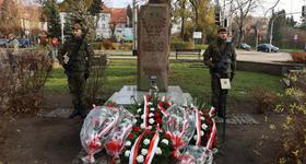 Ostrów Mazowiecka uczciła 103. rocznicę odzyskania przez Polskę niepodległości