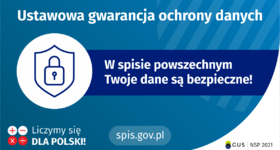 Narodowy Spis Powszechny 2021 – Twoje dane będą bezpieczne!