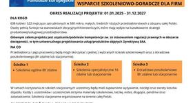 Bezpłatne szkolenia i doradztwo dla przedsiębiorców z Ostrowi Mazowieckiej!