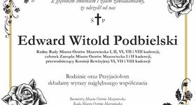 Zmarł Edward Witold Podbielski