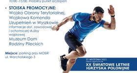 Stoiska w czasie zawodów lekkoatletycznych
