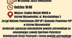 Powiatowe zawody sportowo–pożarnicze
