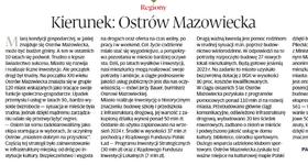 Kierunek: Ostrów Mazowiecka