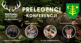 Prelegenci konferencji na Festiwalu Kultury Łowieckiej