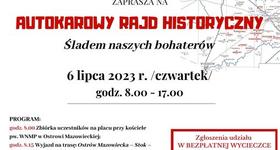 Rajd historyczny „Śladem naszych bohaterów"