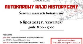 Rajd historyczny „Śladem naszych bohaterów"