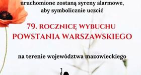 Rocznica wybuchu Powstania Warszawskiego