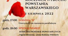 78. rocznica wybuchu Powstania Warszawskiego