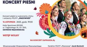 Koncert Państwowego Zespołu Ludowego Pieśni i Tańca „Mazowsze”!