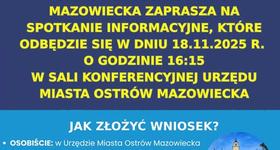 Spotkanie dotyczące Planu Ogólnego Miasta Ostrów Mazowiecka