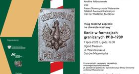 Wystawa „Konie w formacjach granicznych 1918-1939”