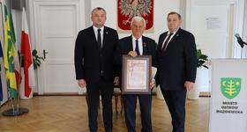 Wręczenie dyplomu uznania „Pro Masovia”