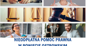 Nieodpłatna pomoc prawna dla mieszkańców powiatu ostrowskiego