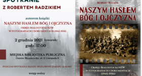 Spotkanie z Robertem Radzikiem w bibliotece
