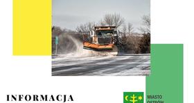 Zimowe utrzymanie dróg – ważne informacje dla mieszkańców