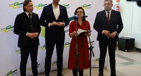 Spotkanie z Ministrem Sportu i Turystyki Jakubem Rutnickim oraz Wojewodą Mazowieckim Mariuszem Frankowskim.