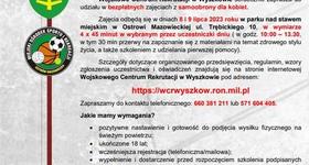 „Samoobrona kobiet – zaufaj wojsku” bezpłatne treningi