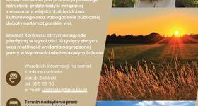 Startuje XVII edycja konkursu „Polska wieś – dziedzictwo i przyszłość” im. prof. Jerzego Wilkina!