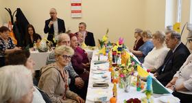 Spotkanie wielkanocne Klubu Seniora „Pogodna Przystań”.