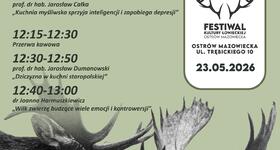 Zapraszamy na konferencję popularno-naukową podczas IV Festiwal Kultury Łowieckiej  w Ostrowi Mazowieckiej!