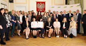 Uroczyste podpisanie umowy na budowę szkoły i przedszkola