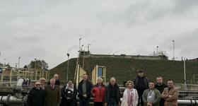 Wizja lokalna Komisji Gospodarki Komunalnej i Infrastruktury Technicznej oraz Ochrony Środowiska.