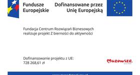 Fundacja Centrum Rozwiązań Biznesowych realizuje projekt: „Z bierności do aktywności”