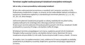Świadczenia emerytalno-rentowe.