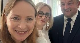 Wizyta Burmistrza Miasta Ostrów Mazowiecka w Ministerstwie Funduszy i Polityki Regionalnej.
