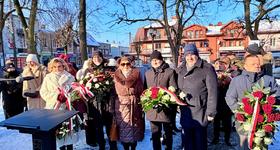 Uroczyste obchody 163. rocznicy wybuchu Powstania Styczniowego w Sokołowie Podlaskim.