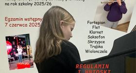 Rekrutacja do Samorządowej Szkoły Muzycznej I stopnia w Ostrowi Mazowieckiej